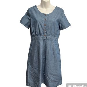Journey five chambray blue  dress.  Size medium